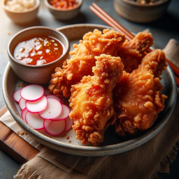 Easy and Best Korean fried chicken - Bancook